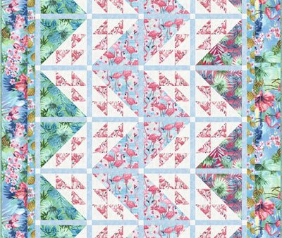 Tropical Birds Quilt Pattern CJC-5086 - Paper Pattern Fashion