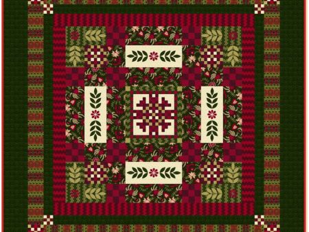 A Christmas Heirloom Quilt Pattern YF-113 - Paper Pattern Hot on Sale