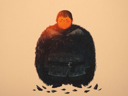 Olly Moss - Samwell Tarly Cheap