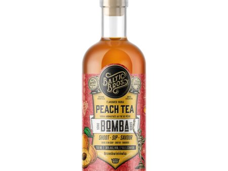 BALTIC BROS Peach Tea BOMBA Vodka 750mL Sale