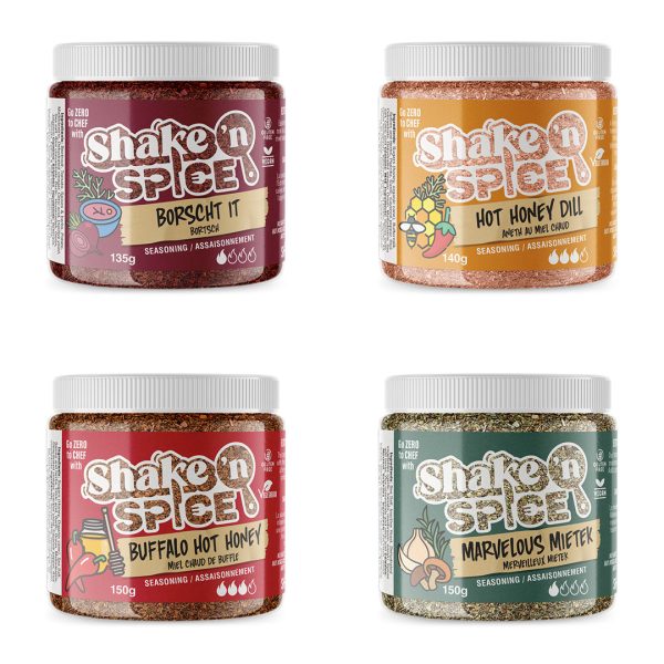 Shake n Spice - Seasoning 4 Pack For Sale