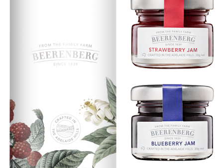 Sweet Selection - 3 Mini Jams in Strawberry Canister Online Sale