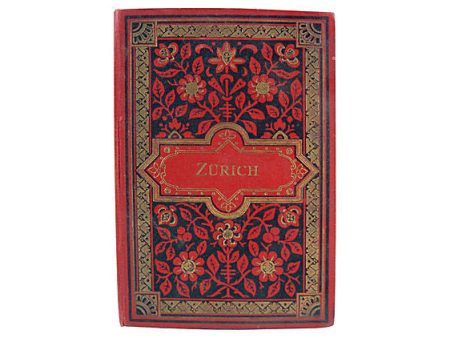 Zurich Switzerland Photo Book, 1896 Supply