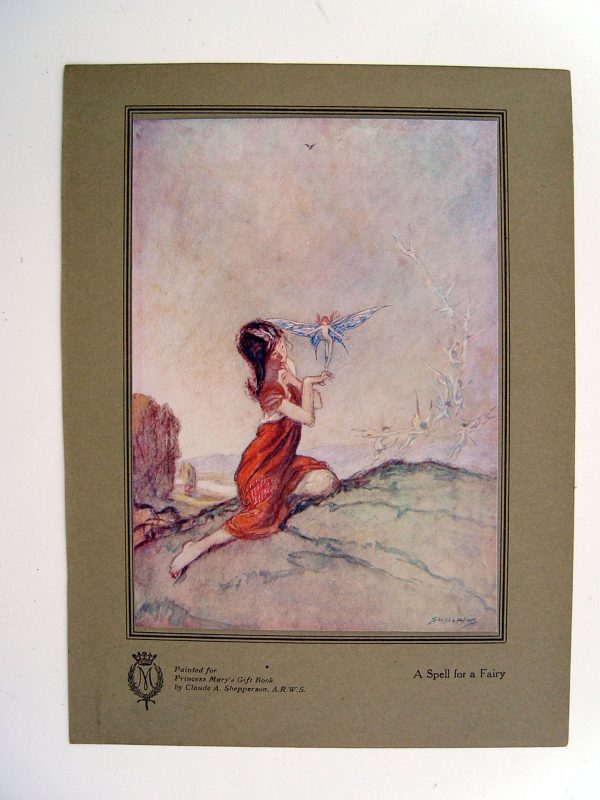 A Spell for a Fairy by Claude Shepperson, 1917 For Sale