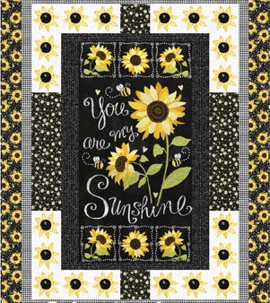 Sunshine Sunflowers Quilt Pattern CJC-5074 - Paper Pattern For Discount