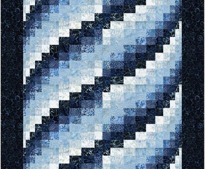 Lapping Waves Quilt Pattern CJC-50874 - Paper Pattern Online Hot Sale