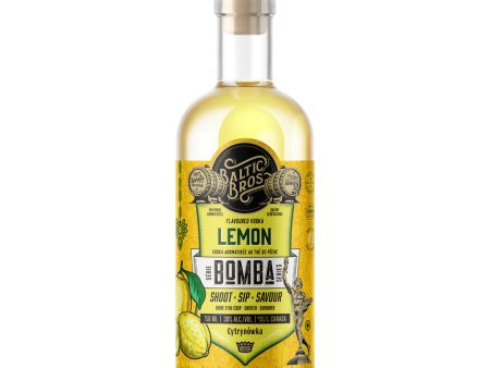 BALTIC BROS Lemon BOMBA Vodka 750mL Fashion