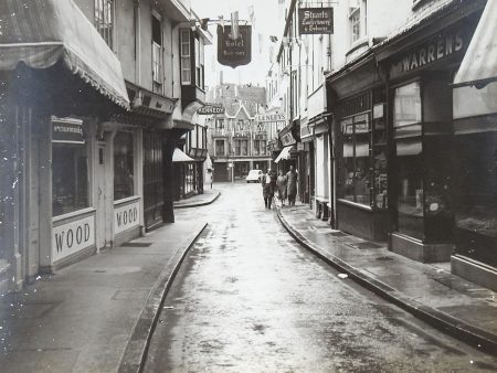 1950 s Canterbury, Kent England Street Scene Sun Hotel Photograph Cheap