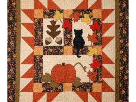 Autumn Motifs Quilt Pattern CTG-137 - Paper Pattern For Cheap