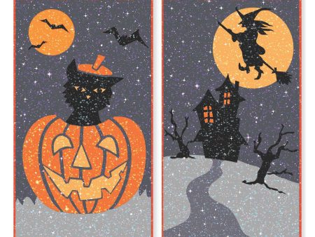 A Scary Twinkling Pair Quilt Pattern YF-106 - Paper Pattern For Cheap