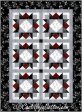 Star Flower Lap Quilt Pattern CJC-50892 - Paper Pattern Hot on Sale