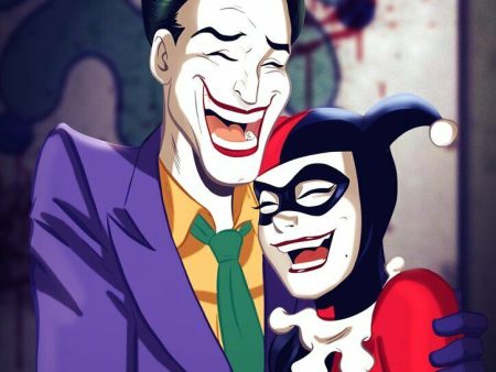 Des Taylor - Joker and Harley Quinn For Sale