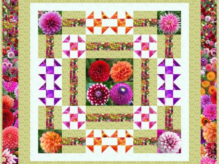 A Walk in the Garden Quilt Pattern SM-153 - Paper Pattern Discount