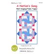 A Nation s Song Quilt Pattern NDD-138 - Paper Pattern Online Hot Sale