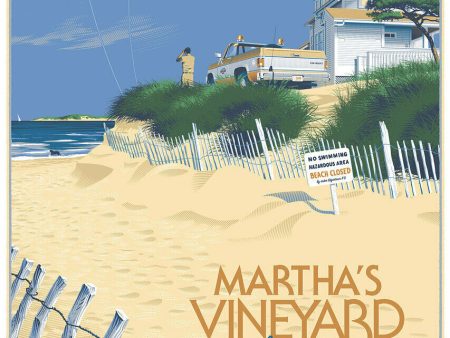 Laurent Durieux -  Jaws (Martha s Vineyard Welcomes You) (PRESALE) Online Hot Sale