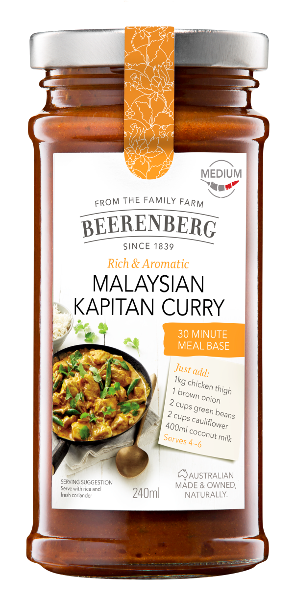 Malaysian Kapitan Curry 30 Minute Meal Base For Sale