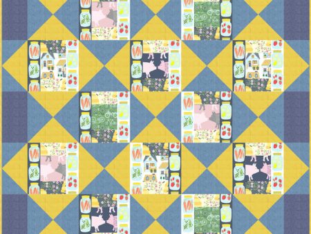 A Chick In The House Quilt Pattern SM-117 - Paper Pattern For Cheap