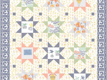 Starry Journey Quilt Pattern CJC-5090 - Paper Pattern Cheap