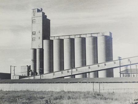 1950 s Photograph Of Grain Silos For Discount