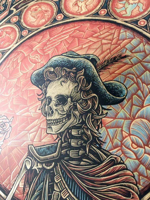 Luke Martin - Grateful Dead: Jack Straw Foil For Sale