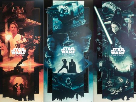 John Guydo - Star Wars Trilogy Variant Set Online now