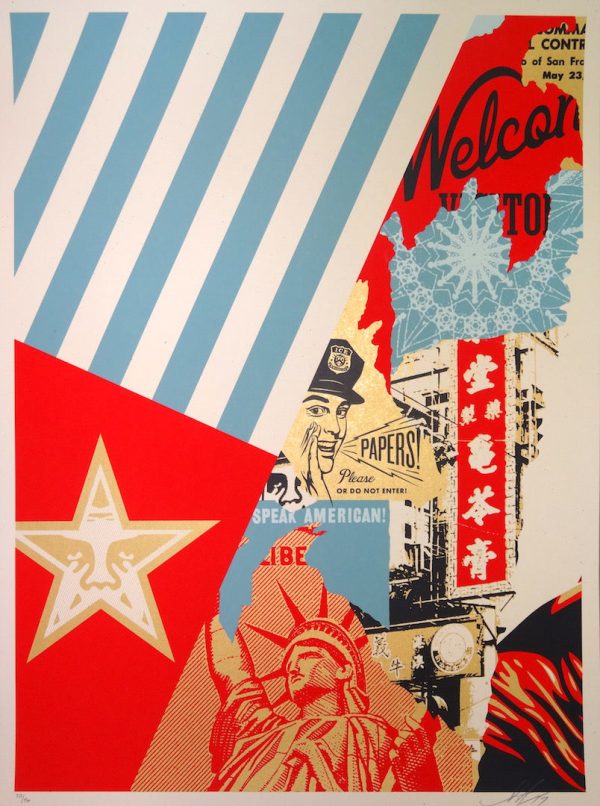 Shepard Fairey - Welcome Visitor Set Hot on Sale