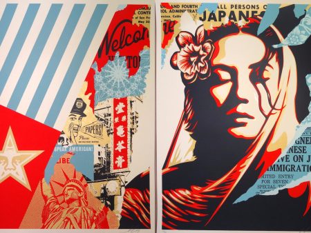 Shepard Fairey - Welcome Visitor Set Hot on Sale