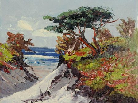 Windswept Coast Painting Online Hot Sale