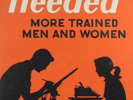 1950 s Poster Technical School Sale