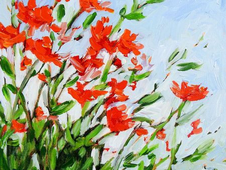 Wildflowers Impressionist Painting by Patty Baker Hot on Sale