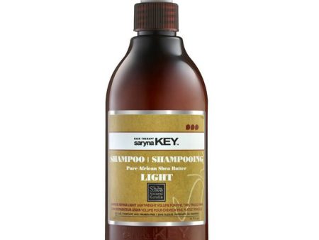 Plaukų šampūnas Saryna KEY Damage Light Pure African Shea Shampoo su taukmedžio sviestu, atstatomasis, skirtas pažeistiems plaukams, neapsunkina plaukų 1000 ml +dovana Online now