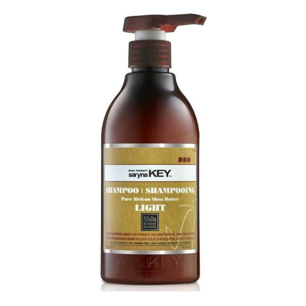 Plaukų šampūnas Saryna KEY Damage Light Pure African Shea Shampoo su taukmedžio sviestu, atstatomasis, skirtas pažeistiems plaukams, neapsunkina plaukų 1000 ml +dovana Online now