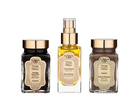 La Sultane De Saba Hammam Gift Set Hamamo ritualas kūnui Rinkinys +dovana For Sale