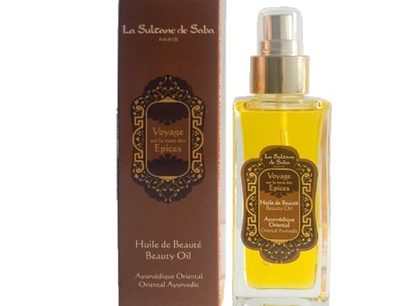 La Sultane de Saba Grožio aliejus Ajurvedos – Gintaras, Vanilė, Pačiulis 100 ml +dovana CHI Silk Infusion Šilkas plaukams Cheap