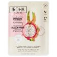 Skaistinamoji veido kaukė Iroha Brightening Face Sheet Mask Dragon Fruit & Hyaluronic Acid MTIN27, su drakono vaisiumi ir hialurono rūgštimi Online now