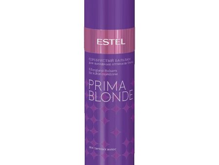 Estel Sidabrinis balzamas šaltiems blondinių atspalviams PRIMA BLONDE, 200 ml Online Sale