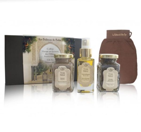 La Sultane De Saba Hammam Gift Set Hamamo ritualas kūnui Rinkinys +dovana For Sale