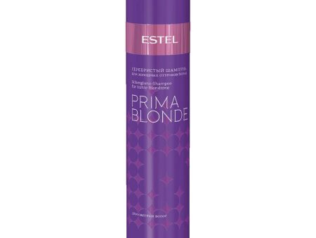 Estel Sidabrinis šampūnas šaltiems blondinių atspalviams PRIMA BLONDE, 250 ml Online Hot Sale