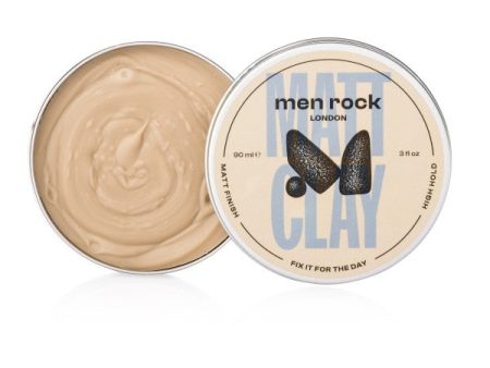 Men Rock Matt Clay Matinis plaukų modeliavimo molis Hot on Sale