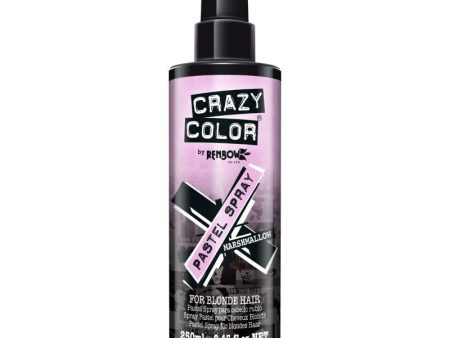 Purškiami plaukų dažai Crazy Color Spray Marshmallow COL002452, 250 ml Online now