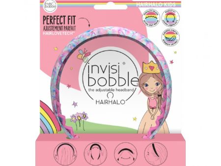 Lankelis plaukams Invisibobble Kids Hairhalo Cotton Candy Dreams IB-KI-HHHP101, vaikiškas Online