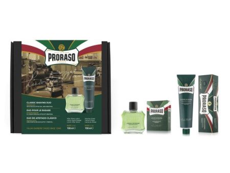 Proraso Duo Pack Refresh Shaving Cream & Lotion Skutimosi rinkinys For Cheap