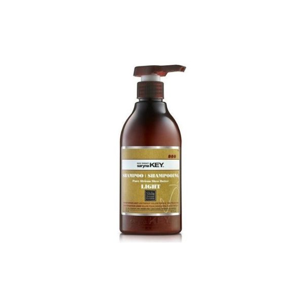 Plaukų šampūnas Saryna KEY Damage Light Pure African Shea Shampoo su taukmedžio sviestu, atstatomasis, skirtas pažeistiems plaukams, neapsunkina plaukų 300 ml +dovana Cheap